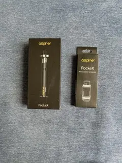 Aspire PockeX VAPE 電子タバコ コイル・リキッド付