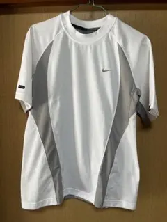 Nike メンズスポーツTシャツ ホワイト/グレー