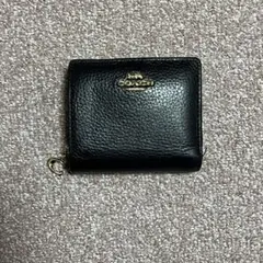 【COACH】折り畳み財布・ブラック