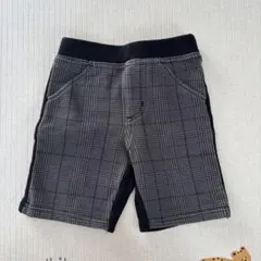 COMME CA ISM チェック柄ボトムス 90