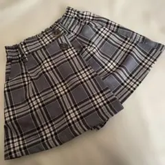 キュロットスカート 女の子　巻きスカート風　キュロットスカート 130