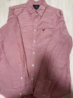 【American Eagle】 Outfitters 長袖シャツ レッドのサムネイル