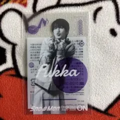 Snow Man クリアステッカー 深澤辰哉