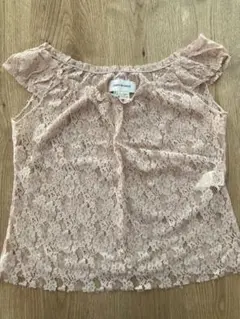 ZARA WOMAN レース オフショルダー トップス