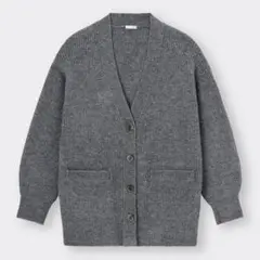 パフィータッチオーバーサイズカーディガン　S