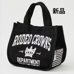 新品　ロデオクラウンズ　ワイドボウル　エコミニトート　バッグ　トート　ミニ　黒