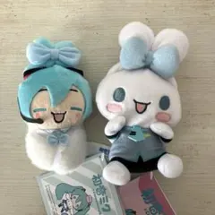 初音ミク✖️シナモロール　マスコット　２点セット
