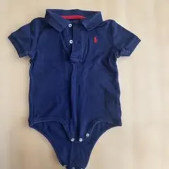 【Ralph Lauren】ラルフローレン　半袖ロンパース　ポロシャツ　美品