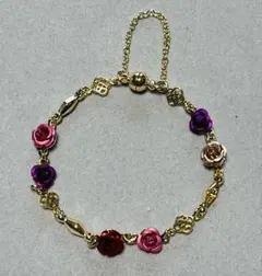 ハンドメイドビーズ☆ブレスレット☆ バラ