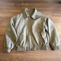 オリーブグリーン ボンバージャケット