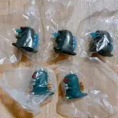 ならぶんです。怪獣さん　ゴジラ版 ゴジラ×3ガイガン×2