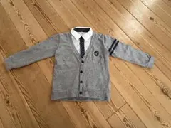 【985】 COMME CA ISM グレー カーディガン