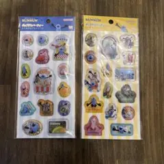 パペットスンスン ポップデコパーティー わたあめカプセルシール2枚セット