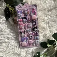 新品　ぷくぷく　おしりシール　おしり　マイメロディ・クロミ ステッカーセット