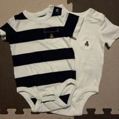 即購入可【Baby GAP】 ２枚セット　ロンパース 半袖