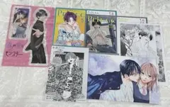 春の嵐とモンスター 特典 ポストカード ペーパーイラスト