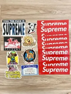 【豪華18枚セット】Supreme ステッカー まとめ売り ボックスロゴ10枚他