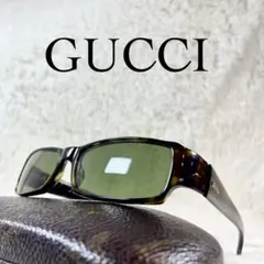 GUCCI　グッチ　サングラス　GG1488　グリーンレンズ　べっ甲柄フレームのサムネイル