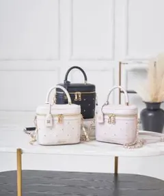RoséMuse ロゼミューズ bijou vanity bag pinkのサムネイル