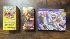 ワンピース カードゲーム セット 3点 新品未開封テープ付き