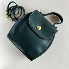 Very Rare Vintage Coach Derby Bag Greeen