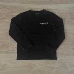 agnès b. ENFANT 長袖 10ans 黒　アニエスベー　②