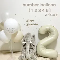 匿名配送　誕生日　ナンバーバルーン　レターバナー　風船　装飾　壁面　2歳　行事