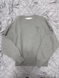 ami paris アミパリス　グレー スウェット トレーナー　M