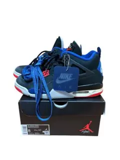 NIKE Air Jordan 4 黒赤青 箱付 美品