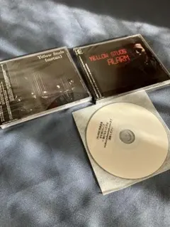 YELLOW STUDS ALARM curtain CD