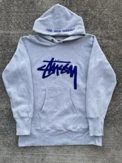 メルカリ1点物stussy champio reverse weaveパーカー
