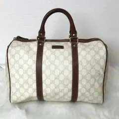 【良品】GUCCI グッチ ハンドバッグ ボストンバッグ GGスプリーム