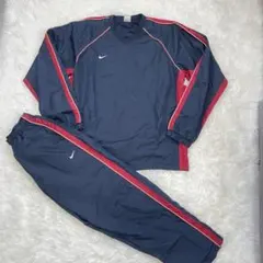 NIKE ナイキ ナイロンセットアップ 上下 ウォームアップウェア ジャージ