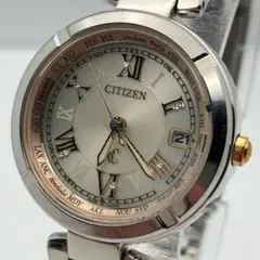 稼働品　CITIZEN xC ハッピーフライト　腕時計 デイト　レディースのサムネイル