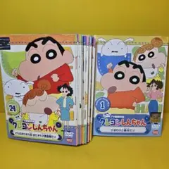 クレヨンしんちゃん DVD 第5期シリーズ TV版 傑作選全24巻 訳あり