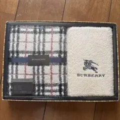 に*ん様 BURBERRY フェイスタオル 2枚セット 34×75cm