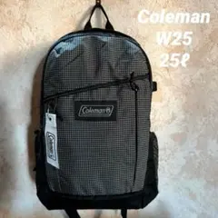 【新色】Colemanウォーカー25（ブラックリップ）25ℓ 男女兼用！