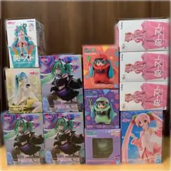 プライズフィギュア初音ミク 15点まとめ売り おまけ付き - メルカリ