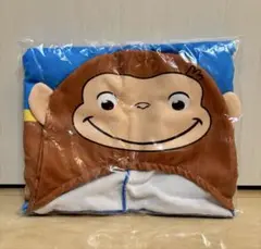おさるのジョージ プラチナムザッカ フード付タオル