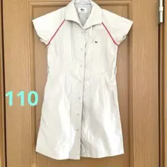 LACOSTE★半袖ワンピース　110 ベージュのサムネイル