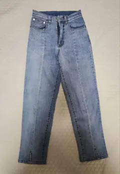 RE:EDIT　センタースリットリサイクルデニム