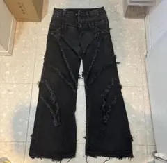 COZY WORLDWIDE BAGGY FLARE JEANS フレアデニム - メルカリ