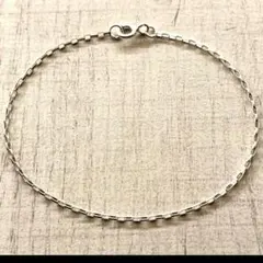 BOX CHAIN BRACELET -SILVER925- ブレスレット