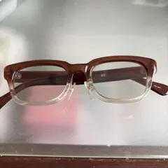 No 001 ヴィンテージ ツートンセルフレーム 日本製