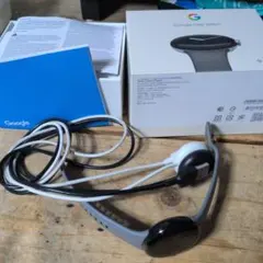 初代Google Pixel Watch 本体黒 ベルトグレー 充電ケーブル二本