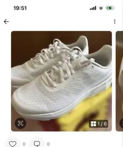 New Balance スニーカー 25cm ホワイトのサムネイル