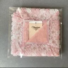 新品未使用♪近沢レース タオルハンカチ 桜便り さくら 桜 ピーチ