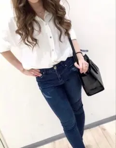 Delyle NOIR☆ビジューボタンオーバーサイズシャツのサムネイル