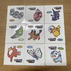 【まとめ売り】ポケモンパン シール 9枚セット（被りなし）15
