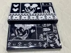 ミッキーマウス タオルセット ネイビー
